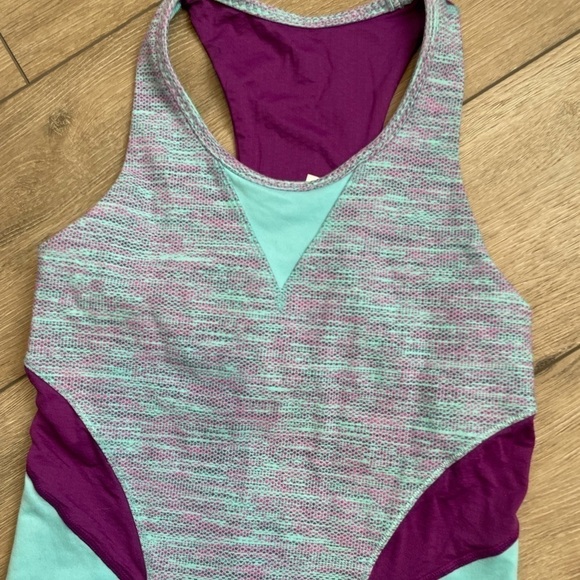 Ivivva by Lululemon Sz 12 Racerback Tank Top Girls - Picture 2 of 6